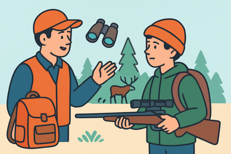Eräkaupan asiantuntija-apu ensimmäiselle metsästyskaudelle